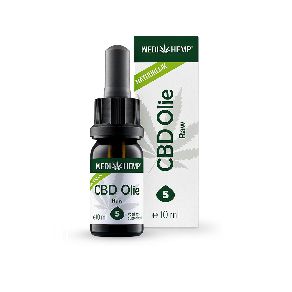 DGW-NL CBD Olie Raw (Wedihemp) 5% 10 ml