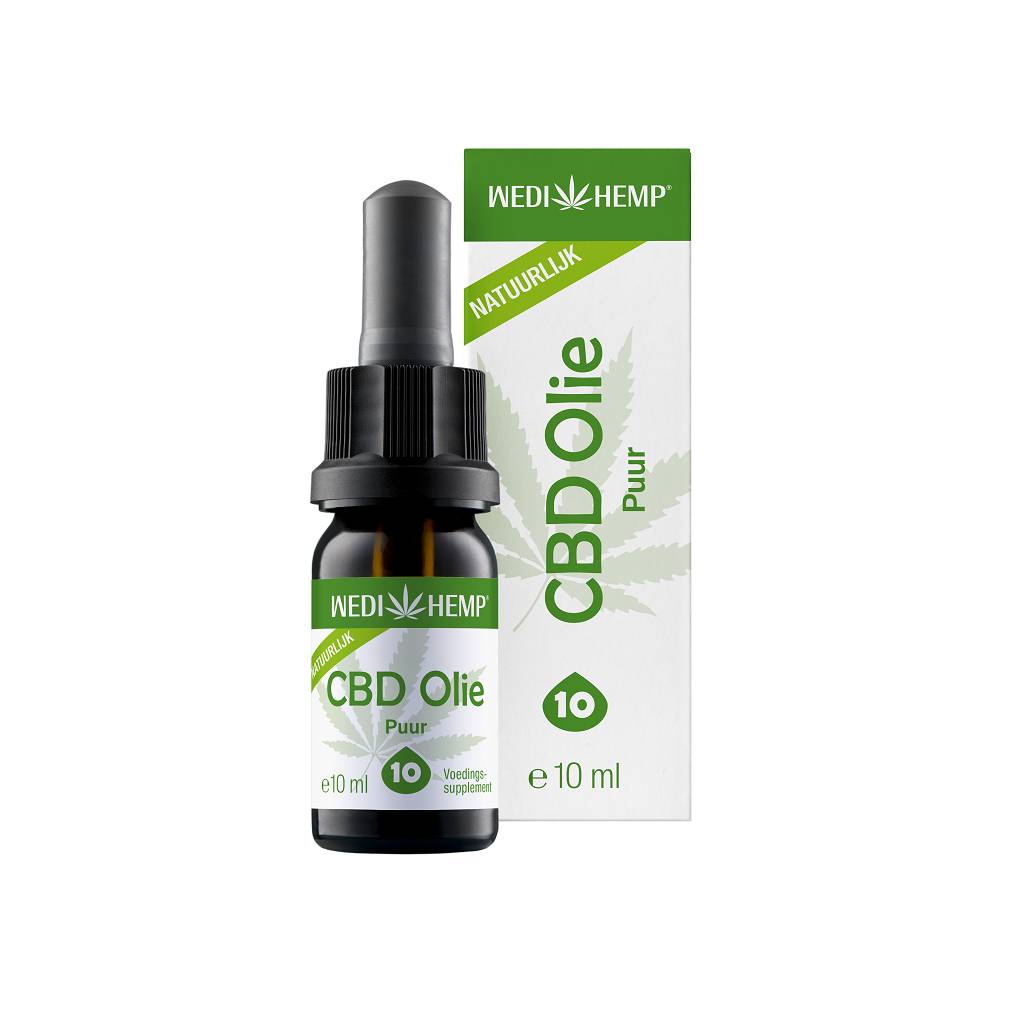 DGW-NL CBD Olie Puur (Wedihemp) 10% 10 ml