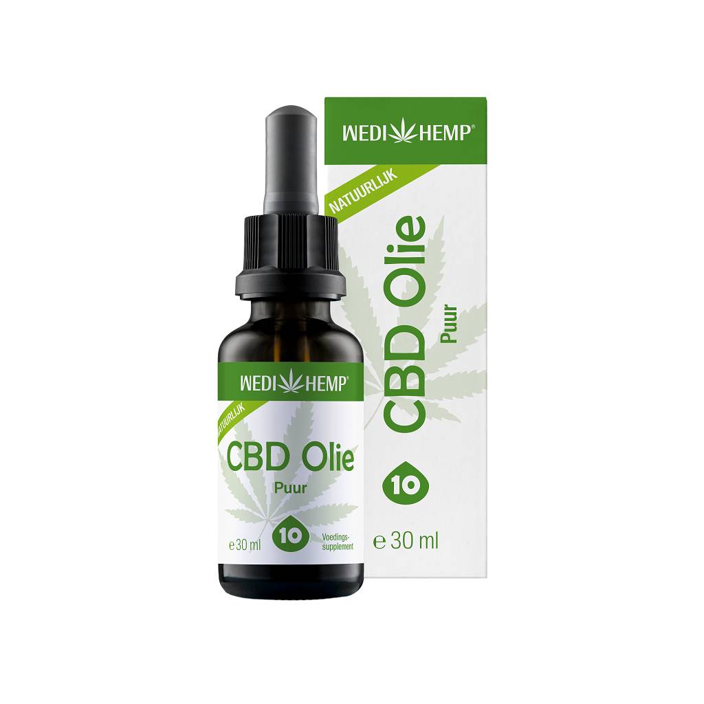 DGW-NL CBD Olie Puur (Wedihemp) 10% 30 ml
