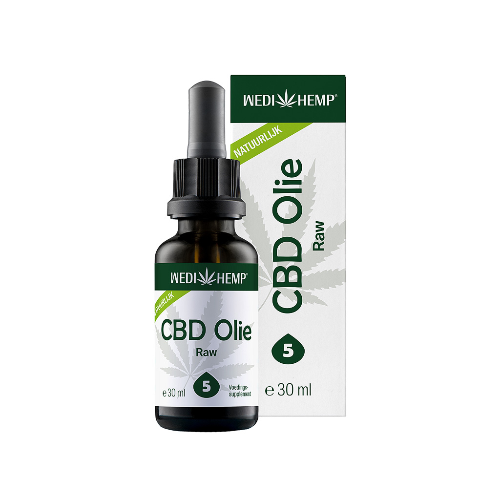 DGW-NL CBD Olie Raw (Wedihemp) 5% 30 ml