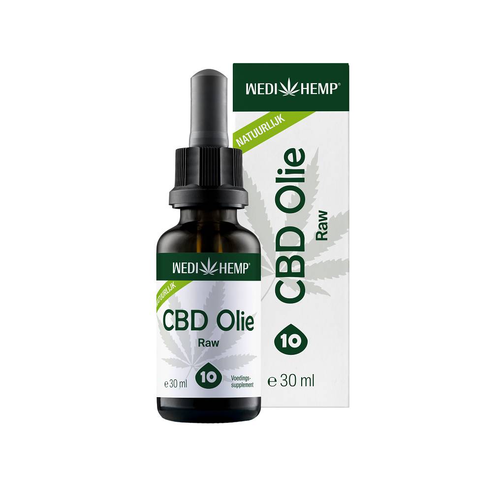 DGW-NL CBD Olie Raw (Wedihemp) 10% 30 ml