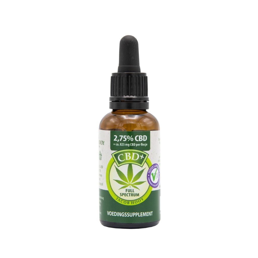 CBD Olie (Jacob Hooy) 2,75% 10 ml