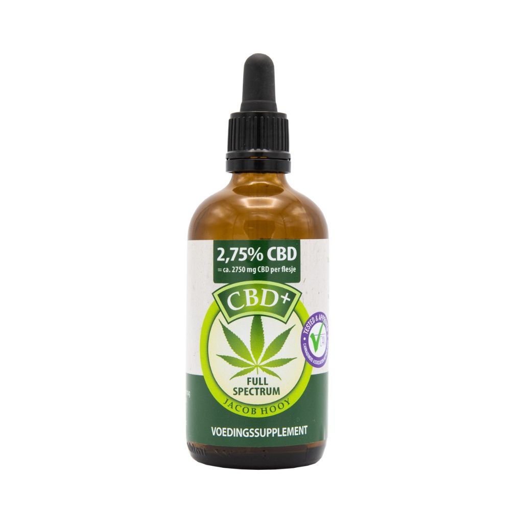 CBD Olie (Jacob Hooy) 2,75% 100 ml