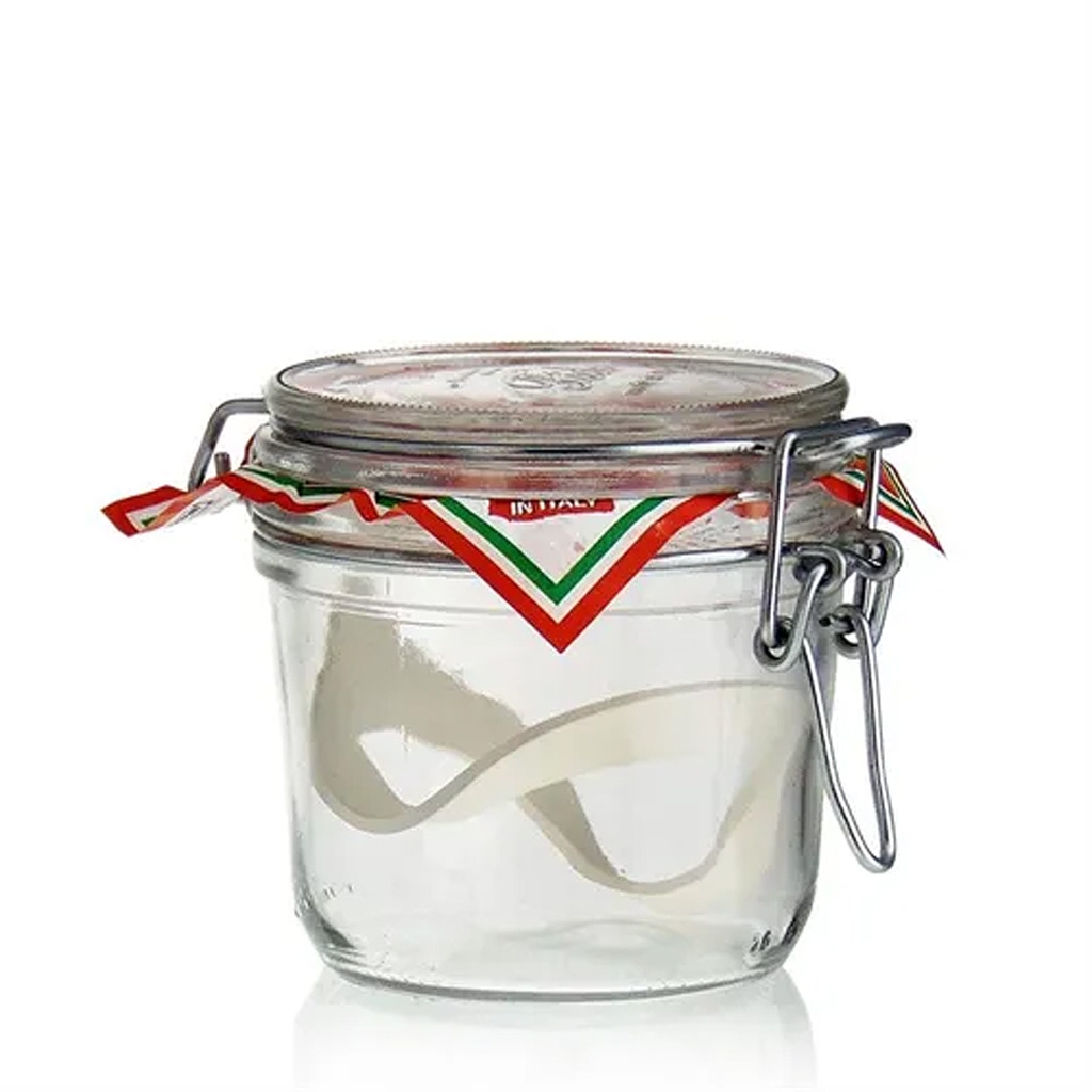 DGW-NL Weckpot / Glazen Voorraadpot 0,35 liter