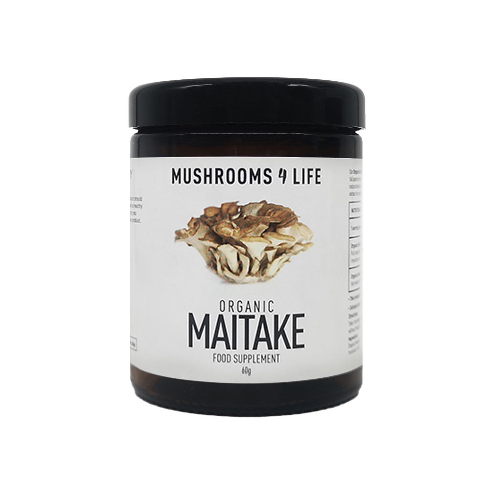 DGW-NL Maitake Paddenstoelen Poeder Bio (Mushrooms4Life) 60gr
