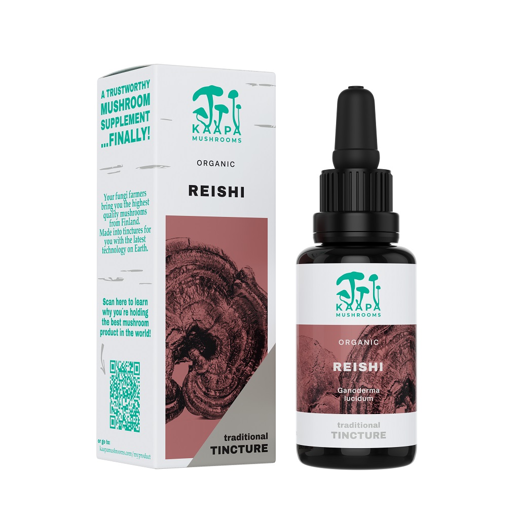 DGW-NL Reishi Paddenstoelen Extract Bio (K&Auml;&Auml;P&Auml; Mushrooms) 30 ml