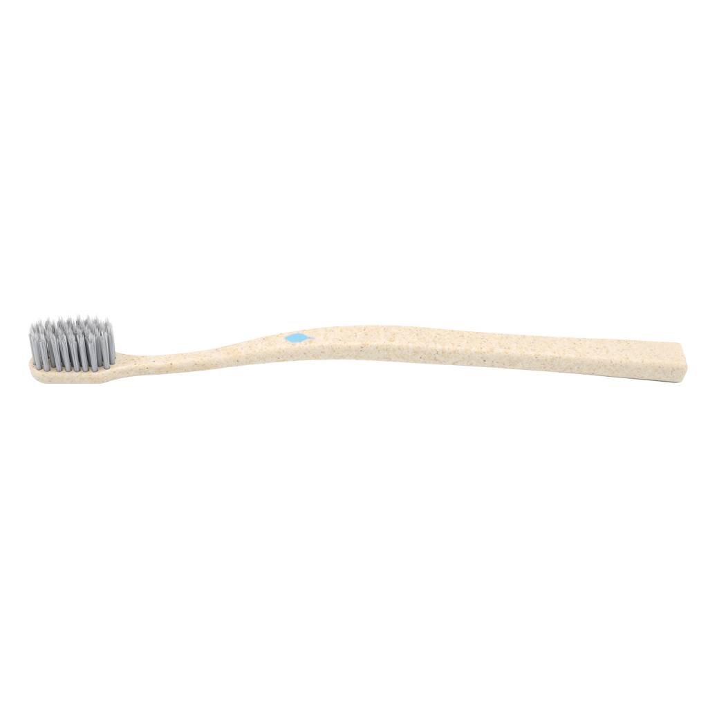 DGW-NL Tandenborstel Houtvezel Micro Zilver (Novacare) Blauw