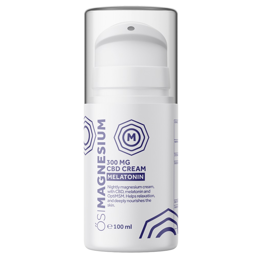 DGW-NL Magnesium CBD Cream + Melatonin 300mg (OsiMagnesium) 100ml