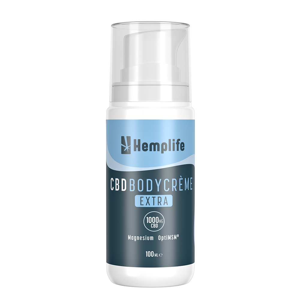 DGW-NL CBD + Magnesium Bodycr&egrave;me Extra 1000 mg (Hemplife) 100 ml