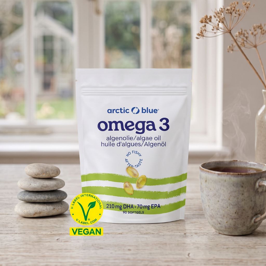 Omega-3 algenolie DHA & EPA (Arctic Blue) 90caps