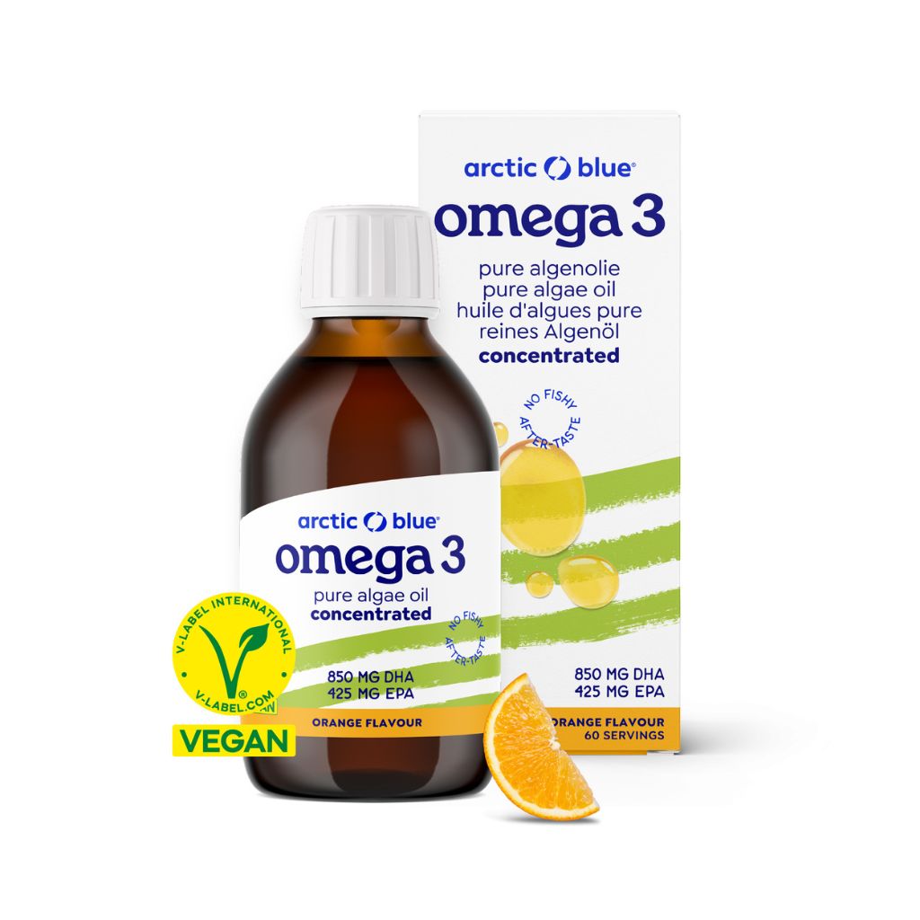 DGW-NL Omega-3 algenolie DHA & EPA hooggedosseerd (Arctic Blue) 150ml