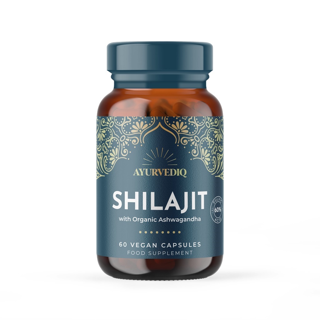 Shilajit Extract & Ashwagandha (Ayurvediq) 60caps