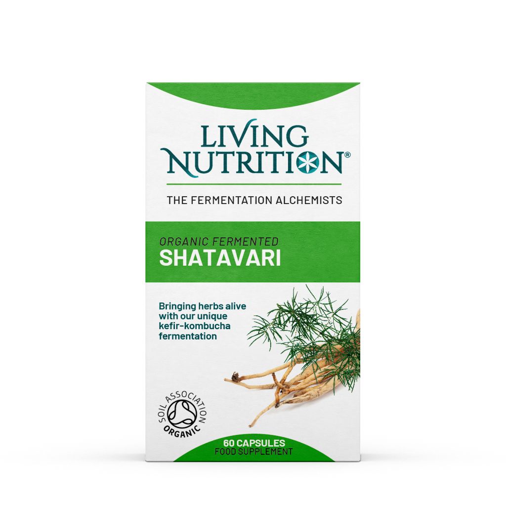 Fermented Shatavari Bio (Living Nutrition) 60caps