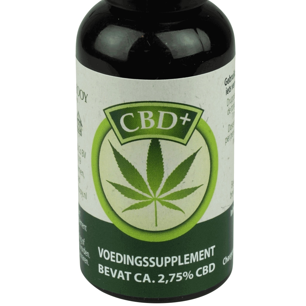 DGW-NL CBD Olie (Jacob Hooy) 2,75% 30 ml