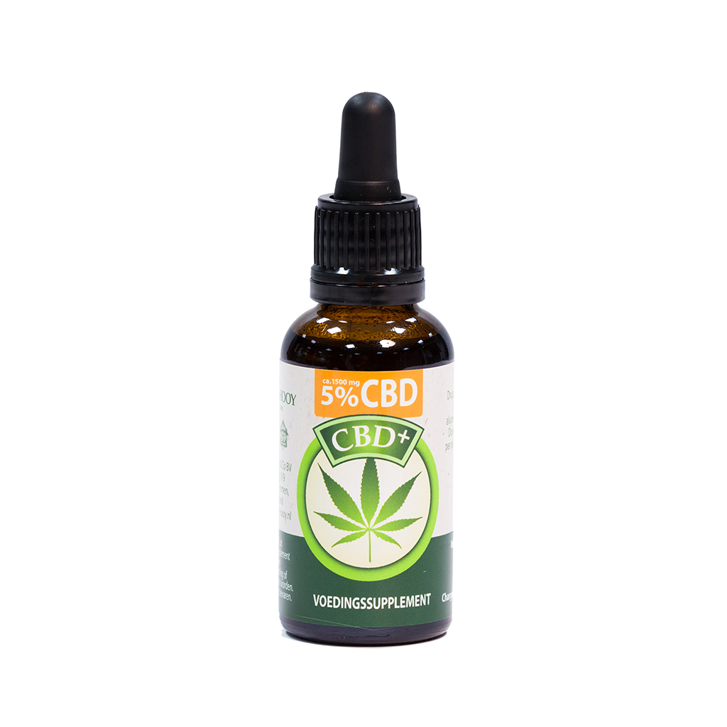DGW-NL CBD Olie (Jacob Hooy) 5% 30 ml