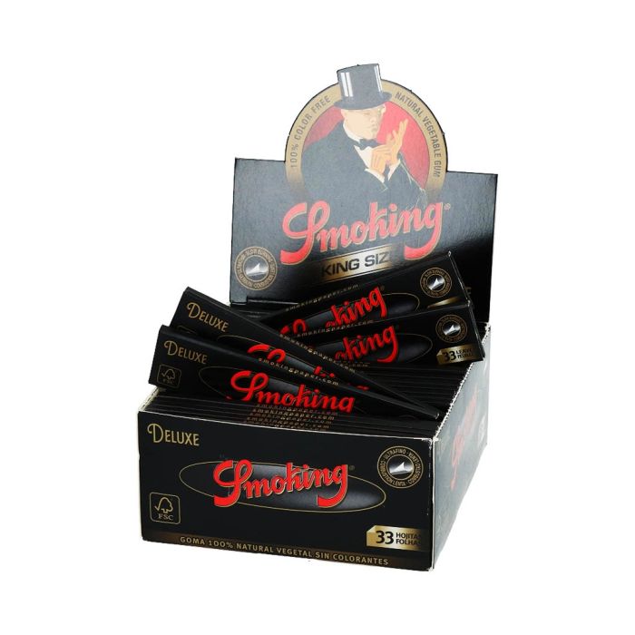 Smoking Deluxe Vloei | King-Size Slim main product photo