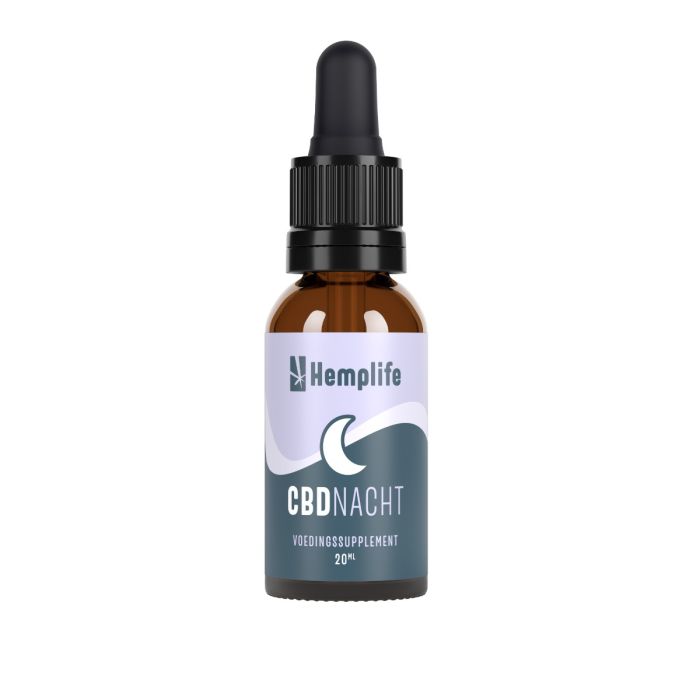 CBD Nacht | CBD + Melatonine (Hemplife) 20 ml main product photo