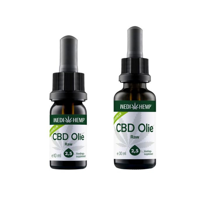 CBD Olie Raw (Wedihemp) 2,5% main product photo