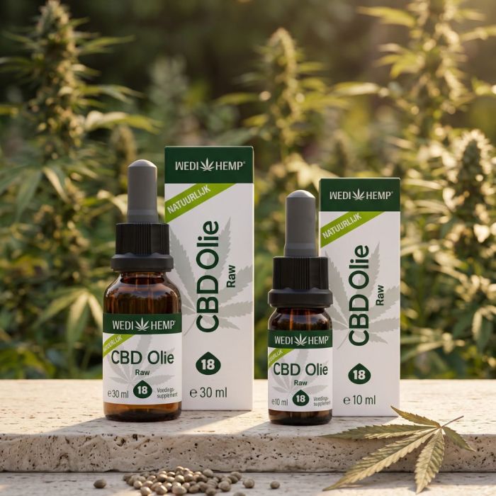 CBD Olie Raw (Wedihemp) 18% main product photo