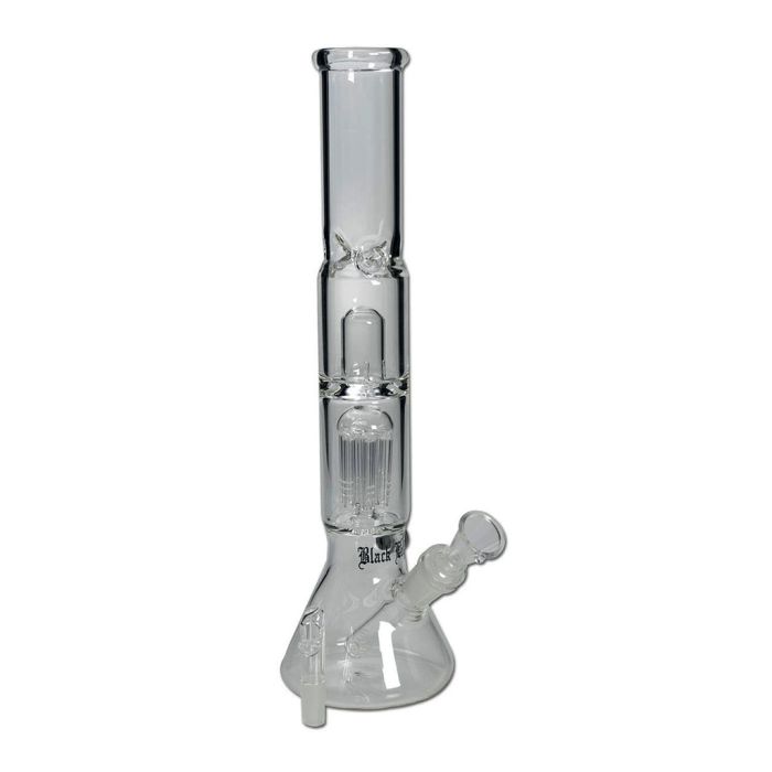Glazen Wiet & Dab Bong Ice (Black Leaf) 2 in 1 main product photo