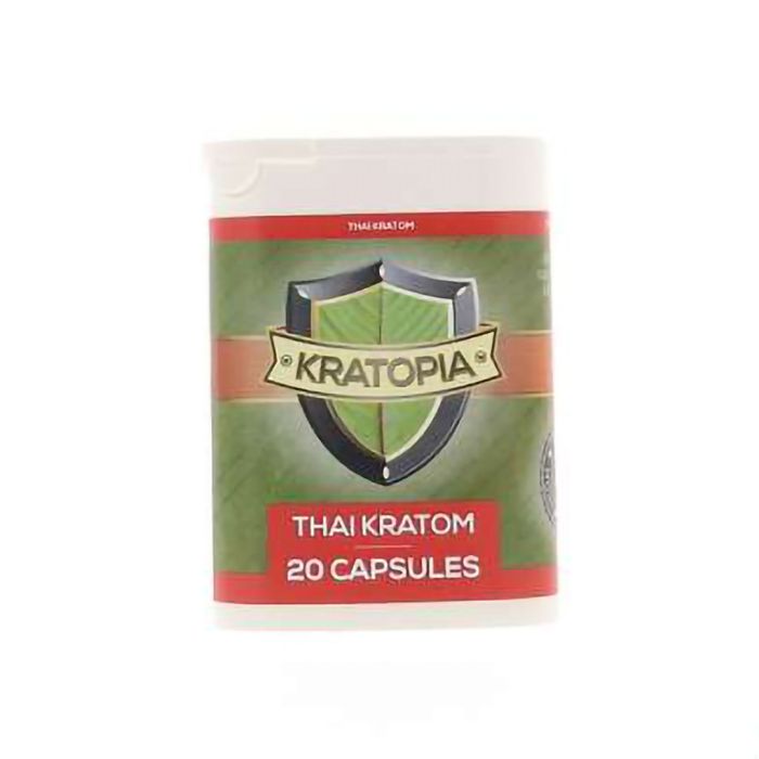 Kratom Capsules Thai (Kratopia) 20 stuks main product photo