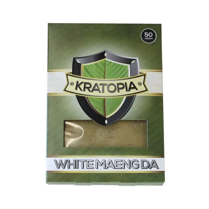 Kratom Poeder White Maeng Da (Kratopia) 50 gram main product photo