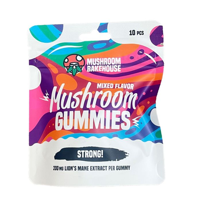 Lion's Mane Gummies (Mushroom Bakehouse) 200 mg main product photo