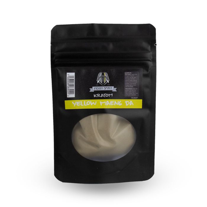 Kratom Poeder Yellow Maeng Da (Indian Spirit) main product photo