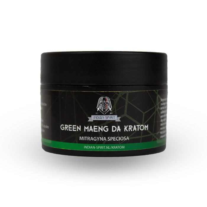 Kratom Capsules Green Maeng Da (Indian Spirit) 30 stuks main product photo