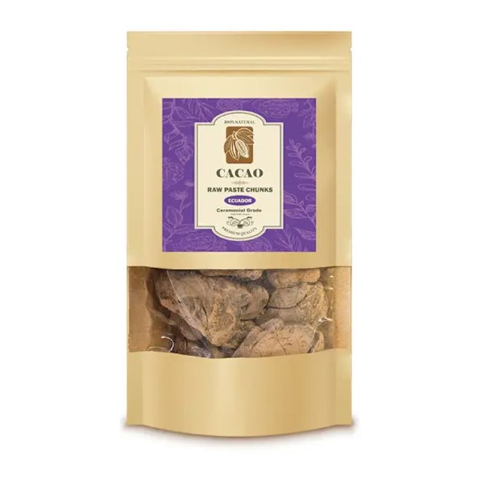 Cacao Pasta Brokken Raw Ecuador Ceremonial Grade (Sacra Cacao) 150 gram main product photo