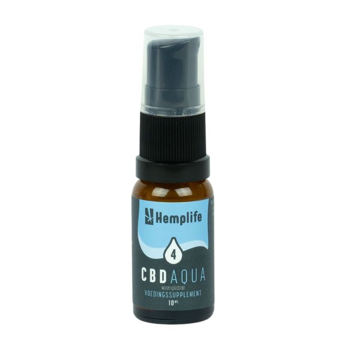 CBD Aqua 4% (Hemplife) 10ml main product photo