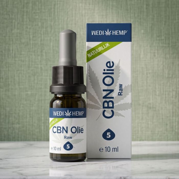 CBN Olie Raw (Wedihemp) 5% 10ml main product photo