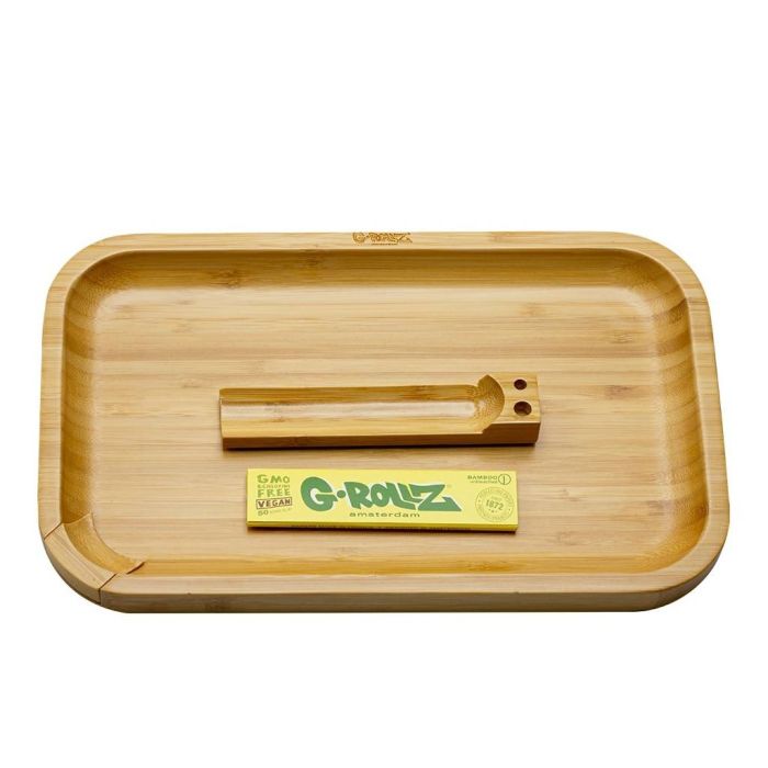 Bamboo Rolling Tray Classic (G-Rollz) 28 x 17 cm main product photo