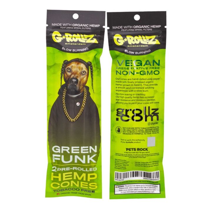 Blunt Vloei Cones (G-Rollz) 2 stuks main product photo