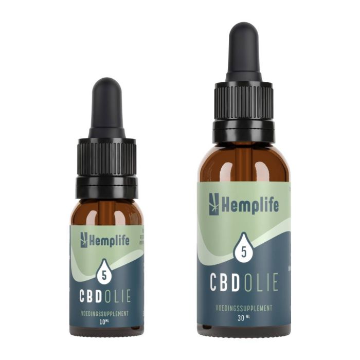 CBD Olie 5% (Hemplife) main product photo