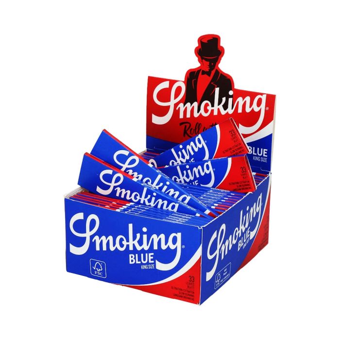 Smoking Blue Vloei | King-Size main product photo