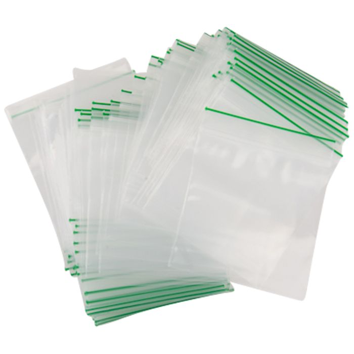 Gripzakjes 90x90 transparant (0,09 mm) | 100 stuks main product photo