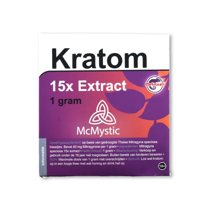 Kratom Extract Thai 15X (McMystic) 1 gram main product photo