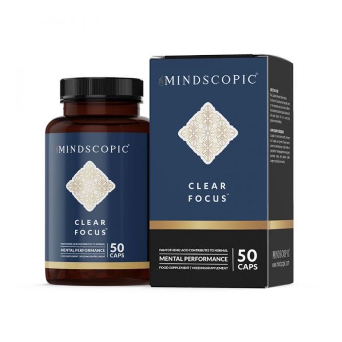 Clear Focus Nootropics (Mindscopic) 50 Capsules main product photo