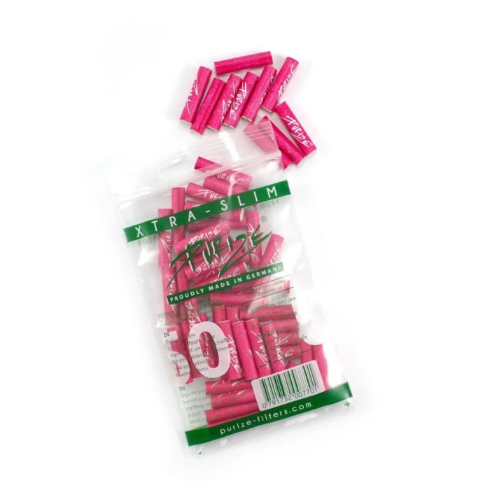 Actieve Koolstoffilters Xtra Slim 5,9 x 26,9 mm (Purize) 50 stuks main product photo