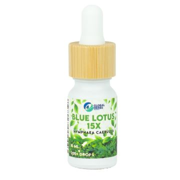 Blauwe Lotus [Nymphaea caerulea] 15x Tinctuur (Global Herbs) 10 ml 