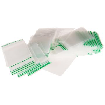 Gripzakjes 55x65 transparant (0,09 mm) | 100 stuks