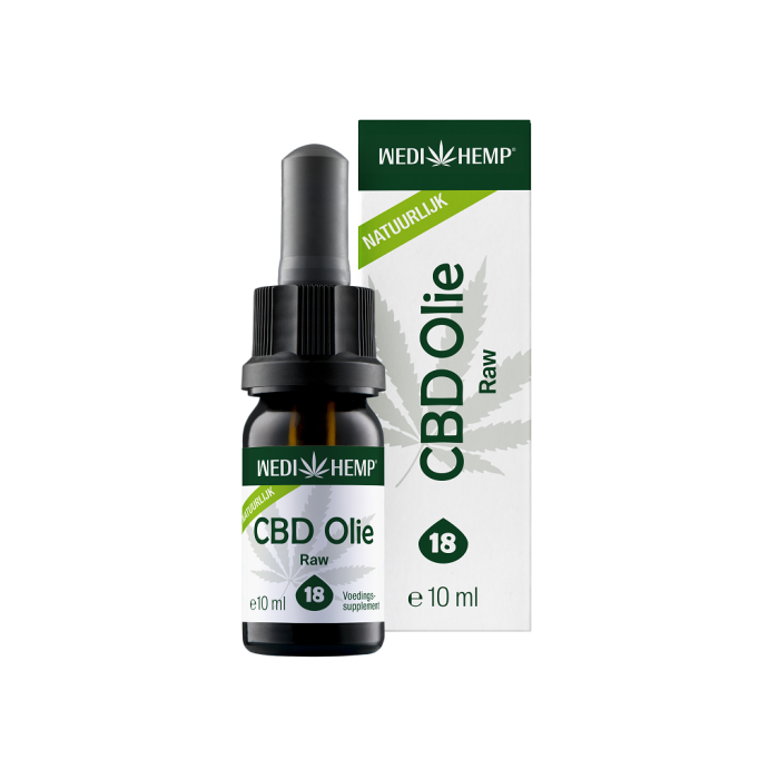 CBD Olie Raw (Wedihemp) 18% main product photo