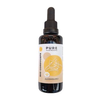 Cordyceps Paddenstoelen Extract Alcoholvrij Bio (Pure Mushrooms) 60ml