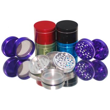 Aluminium Grinder 4-delig 56 mm