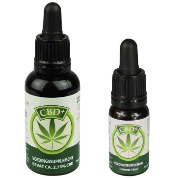 CBD Olie (Jacob Hooy) 2,75% CBD+