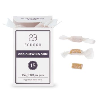 CBD Kauwgom (Endoca) 150 mg 10 stuks