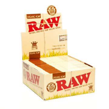 RAW Organic Hemp Vloei | King-Size Slim