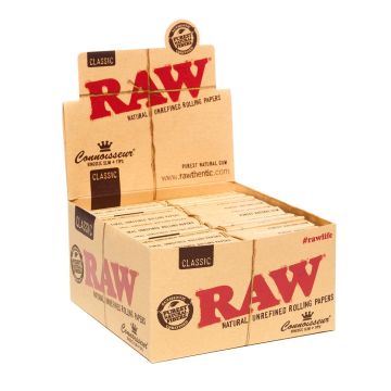 RAW Connoisseur Classic Vloei en Tip | King-Size Slim