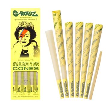 Cones King-Size | Unbleached Bamboo (G-Rollz)
